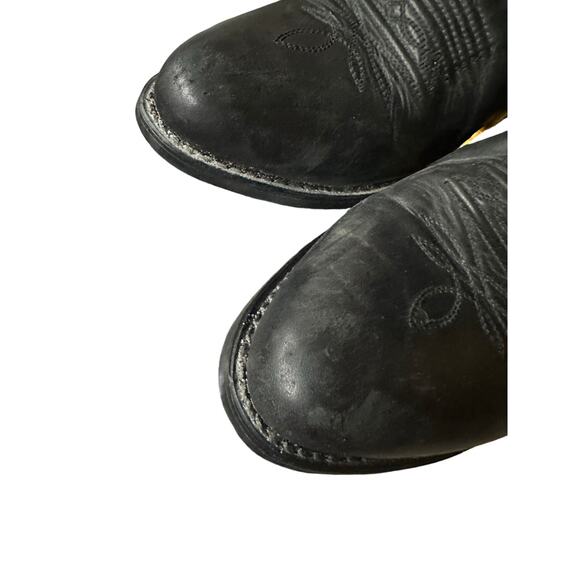 Smoky Mountain Denver Boots sz 8 EE  Black Leather Western Style 4032 - Picture 12 of 14